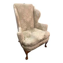 Load image into Gallery viewer, 42"H x 33.5"W x 28"D Satin Wingback Chair
