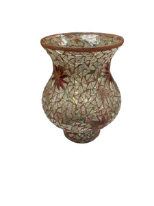 11" Mosaic Flower Vase