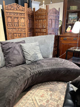 Load image into Gallery viewer, 96&quot; L x 39&quot; H x 45&quot; D Preview Charcoal Modern Sofa
