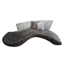 Load image into Gallery viewer, 96&quot; L x 39&quot; H x 45&quot; D Preview Charcoal Modern Sofa
