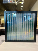 Load image into Gallery viewer, 15"Sq " Hurricane Sandy" 3-D Art in Frame by Tim Taubol

