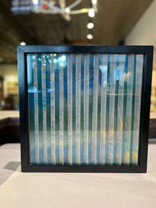 15"Sq " Hurricane Sandy" 3-D Art in Frame by Tim Taubol
