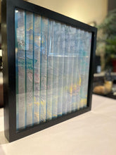Load image into Gallery viewer, 15"Sq " Hurricane Sandy" 3-D Art in Frame by Tim Taubol
