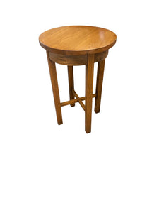20.5" Dia. x 30.5" H Wooden Table