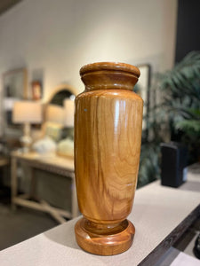 17" Glengarry Handcraft Wooden Vase Made in Canada