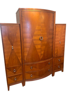 80" H x 23" D 75" L ETHAN ALLEN The Avenue Collection Armoire, & Side Cabinets