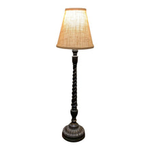 Load image into Gallery viewer, Pair of 21" Twisted Rope Look Buffet Lamps
