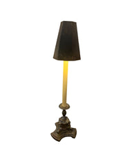 Load image into Gallery viewer, 32.5" Fine Arts Lamp Co. Pair of Italian Regency Style Candlestick Lamps
