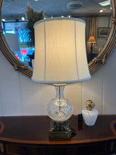 Load image into Gallery viewer, 24&quot; Antique Cut Glass Lamp
