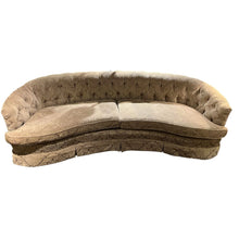 Load image into Gallery viewer, 96&quot; Vintage Tufted Curved Sofa
