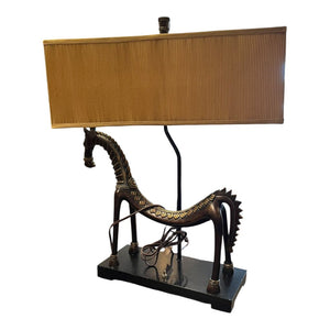 28.5"H Uttermost Tamil Horse Table Lamp