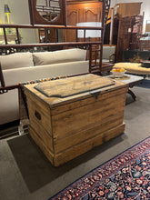 Load image into Gallery viewer, 37&quot;W x 25&quot;D x 25&quot;H Antique Knotted Pine Chest
