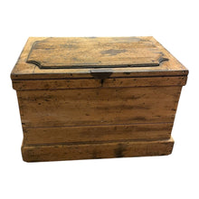 Load image into Gallery viewer, 37&quot;W x 25&quot;D x 25&quot;H Antique Knotted Pine Chest
