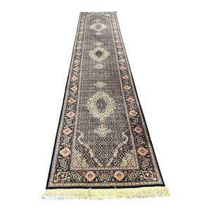 12'6" x 2' 6.5" Kashmir Runner Hand Knotted