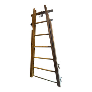 75"H x 33.5"W Rustic Blanket Ladder