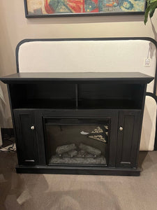46.25"W x 36"H x 15.25"D Electric Fireplace TV Stand