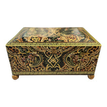 Load image into Gallery viewer, 13&quot; Painted Leopard Decorative Box
