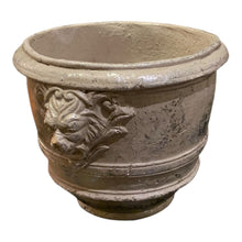 Load image into Gallery viewer, 7" Lion Head Planter w/ Silver Leaf
