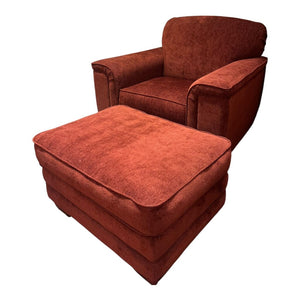 42"W x 38"D x 36"H LAZY-BOY Marcus Chair & a Half