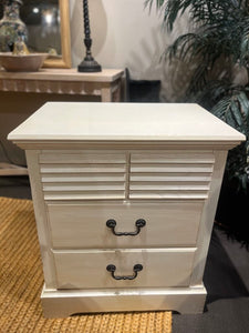 31"H x 27"W x 19"D Crawford Furniture Nightstand Made in Jamestown NY, USA