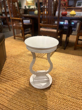 Load image into Gallery viewer, 23&quot;H x 14&quot;Dia Ivory End Table
