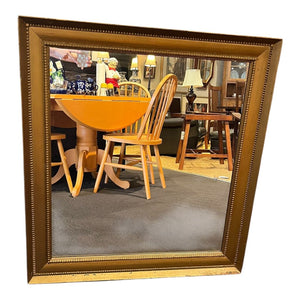 39.5 x 37" Gold Painted Framed Mirror