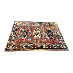5'5" x 3'3" Antique Shirvan Kazak Rug