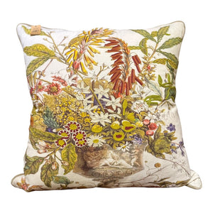 26"Sq Creative Co-op Inc Floral PIllow NEW