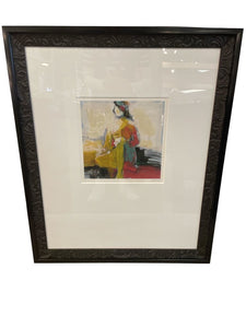 25.5" x 31.5" ETHAN ALLEN Femina Moment Two