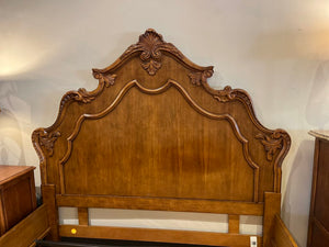 85"L x 77"H Century Furniture Margaux Cherry King Headboard