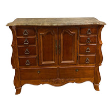 Load image into Gallery viewer, 56.5&quot;W x 45.5&quot;H x 20&quot;D Century Furniture Margaux Cherry Sideboard

