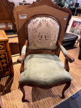 Load image into Gallery viewer, 41.75&quot;H x 25&quot;W x 23&quot;D Palm Beach Accent Arm Chair w/ Custom Upholstry
