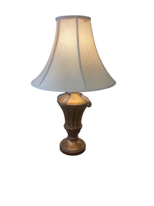 27" Copper Look Base Table Lamp