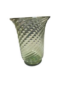 10" Hand Blown Glass Vase