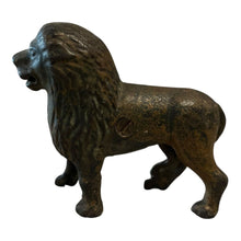 Load image into Gallery viewer, 4&quot; Antique Cast Iron Lion Stil Bank
