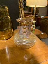 Load image into Gallery viewer, 7" Carnival Glass Vase
