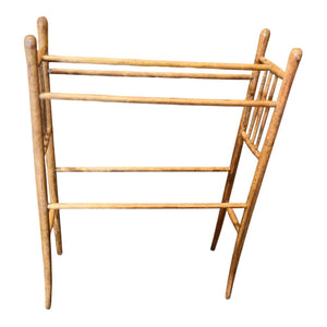 33"H x 24"W x 8"D Antique Quilt Rack/ Stand