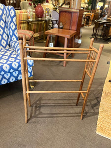 33"H x 24"W x 8"D Antique Quilt Rack/ Stand