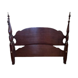 64" L Queen Harden Mahogany Poster Bed