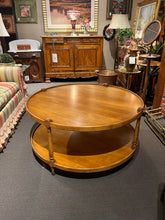 Load image into Gallery viewer, 42"Dia x 21"H Vintage Lillian August Circular Cocktail Table
