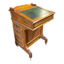 Load image into Gallery viewer, 31&quot;H x 20.5&#39;D x 20.5&quot;D Antique Davenport Desk
