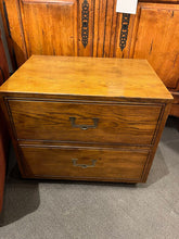Load image into Gallery viewer, 25&quot;W x 21.5&quot;H x 18&quot;D Artefacts by Henredon Campaign Nightstand
