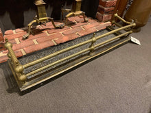 Load image into Gallery viewer, 34.5" Brass Fireplace Bumper
