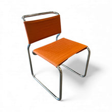 Load image into Gallery viewer, 30"H x 20"D x 19"W PAIR OF Nicos Zographos Cantilever Chair by GF w/ Original Wool Fabric 2 Available at Hertel Ave

