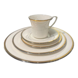 Noritake Fine China Gold & Platinum Service for 8; 41 pc Set
