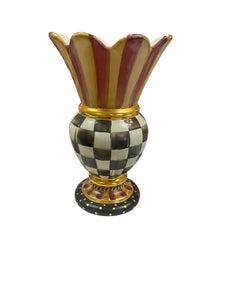 12" Mackenzie Childs Great Vase