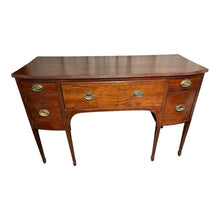 Load image into Gallery viewer, 57"L x 37"H x 24"D Federal Style Mahogany Sideboard Imperfect
