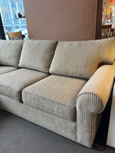 Load image into Gallery viewer, 8&#39;L (both sides) x 39&quot;D x 34&quot;H ETHAN ALLEN Retreat Roll Arm 3pc Sectional
