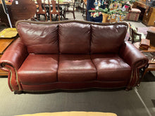 Load image into Gallery viewer, 89&quot;L x 36&quot;D x 37&quot;H Divani Chateu D&#39;Az Leather Sofa
