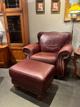 Load image into Gallery viewer, 44&quot;L x 36&quot;D x 37&quot;H Divani Chateu D&#39;Az Leather Chair &amp; A Half Imperfect
